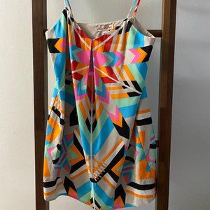 Mara Hoffman silk printed mini dress